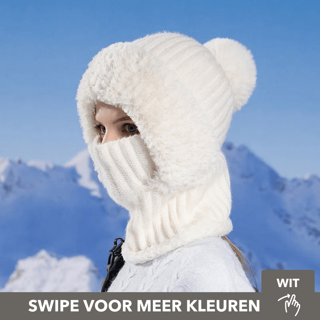 CozyHat™ – 3 - in - 1 gebreide wintermuts voor vrouwen - LOOLA