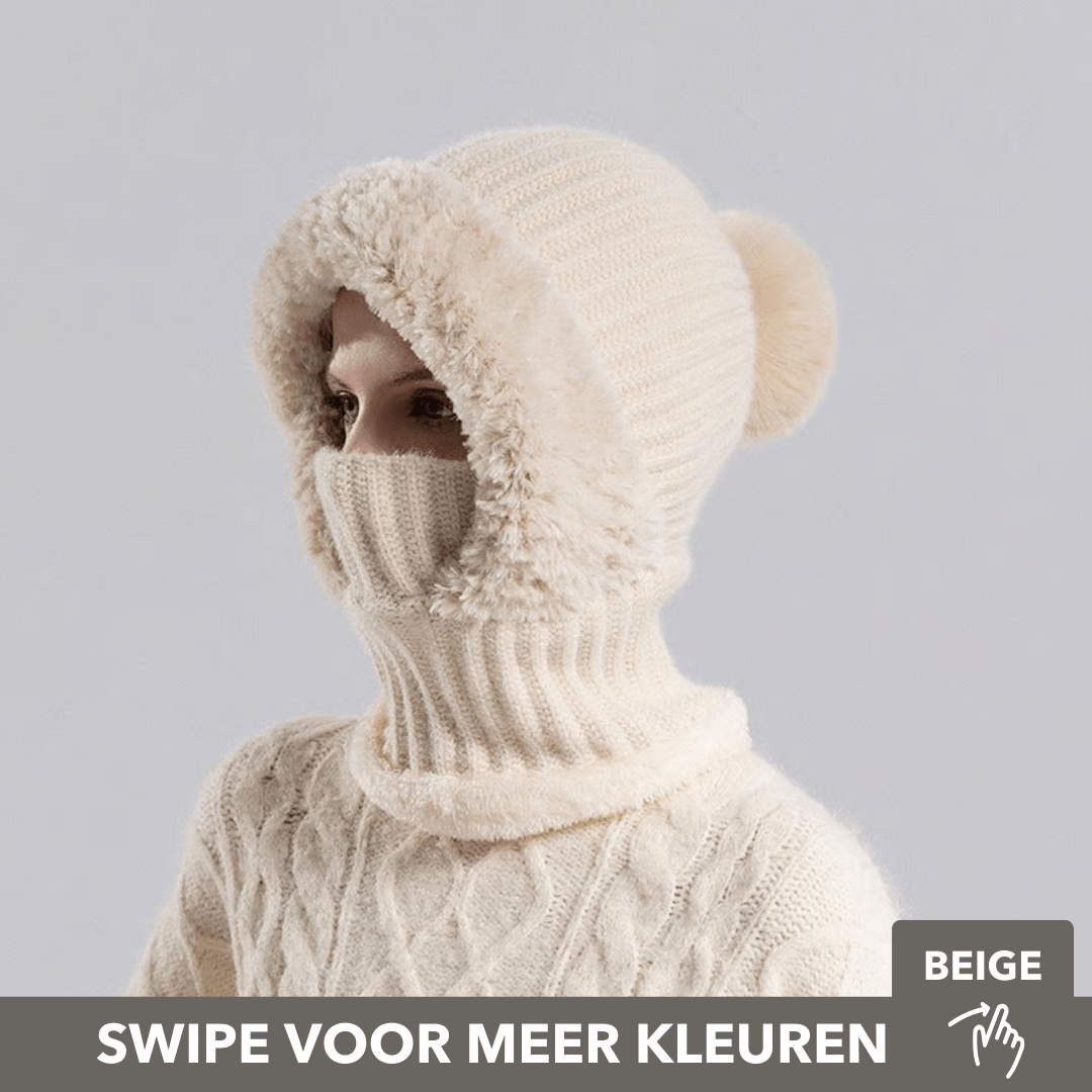 CozyHat™ – 3 - in - 1 gebreide wintermuts voor vrouwen - LOOLA