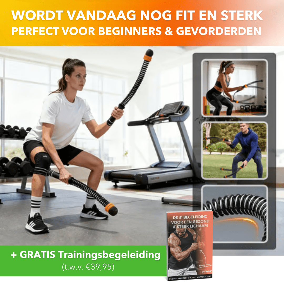PowerRope™ - Verstelbare touwloze battle rope trainer - LOOLA