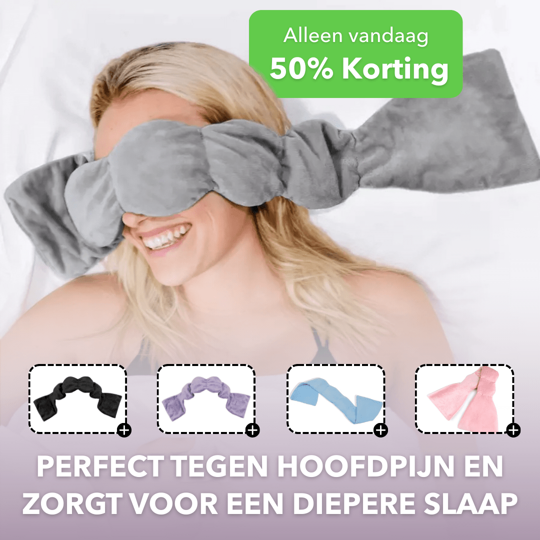 CozySleep™ – Verzwaard slaapmasker voor diepe ontspanning - LOOLA