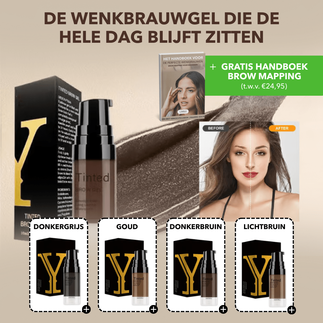 BrowLuxe™ – Langhoudende waterproof wenkbrauwgel - LOOLA
