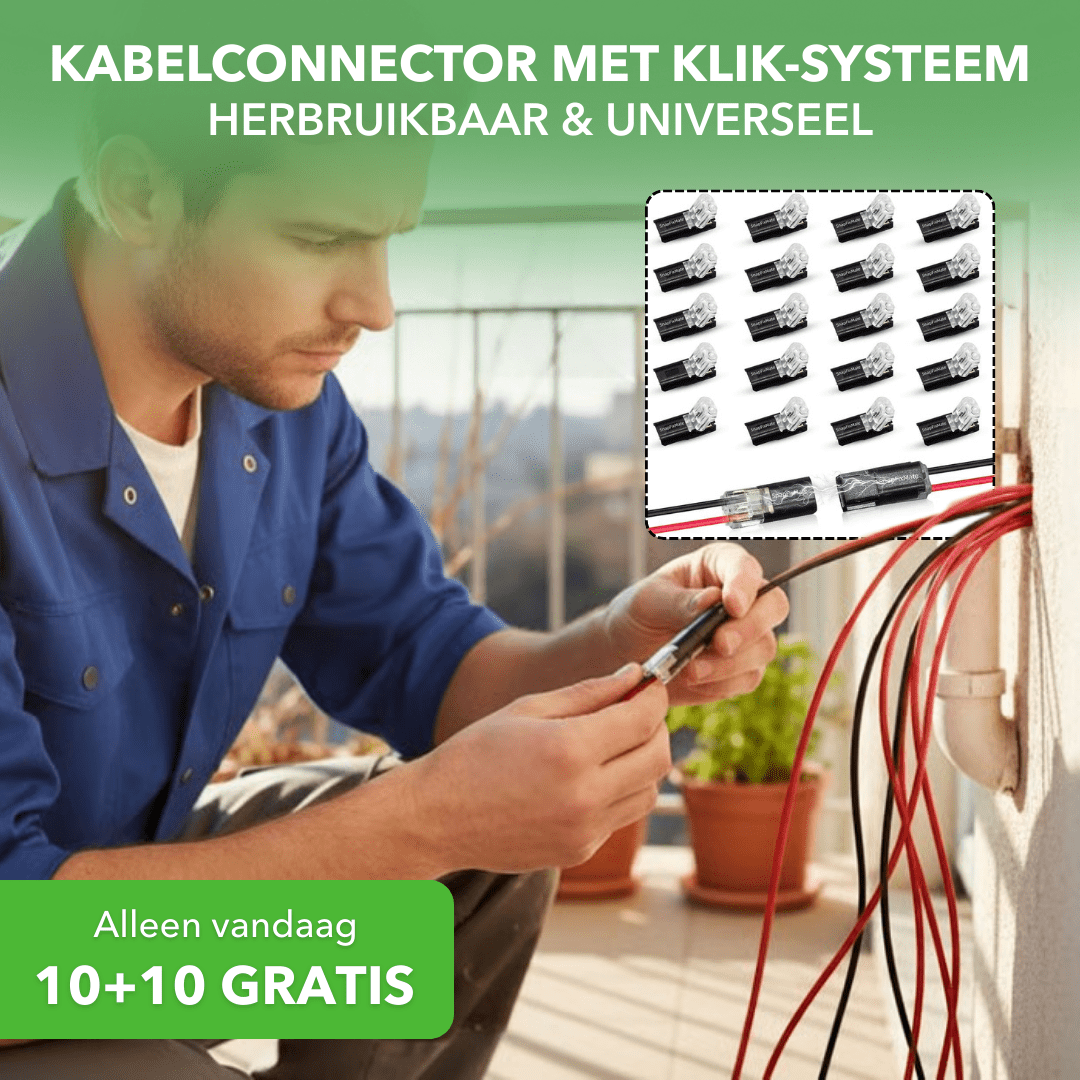 QuickLink™ - Universele kabelconnector met klikvergrendeling - LOOLA