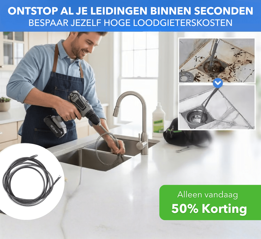 PipeClean™ - Effectieve ontstopper voor elke situatie - LOOLA